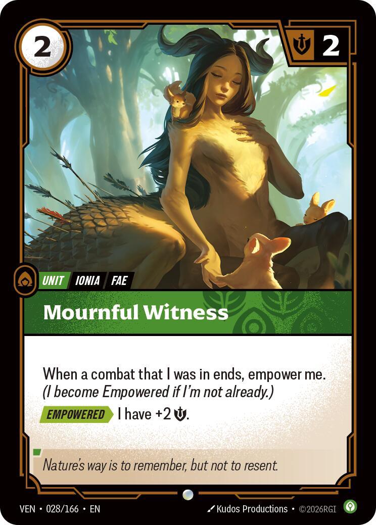 Riftbound: League of Legends Trading Card Game: Mournful Witness card image