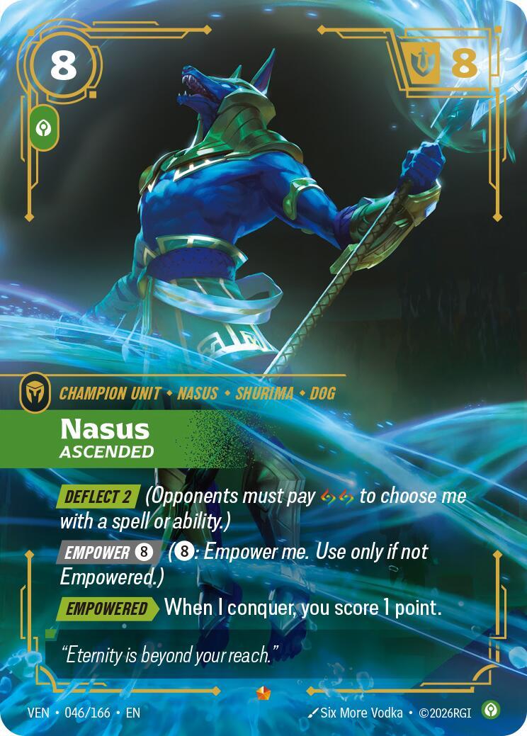 Riftbound: League of Legends Trading Card Game: Nasus - Ascended card image