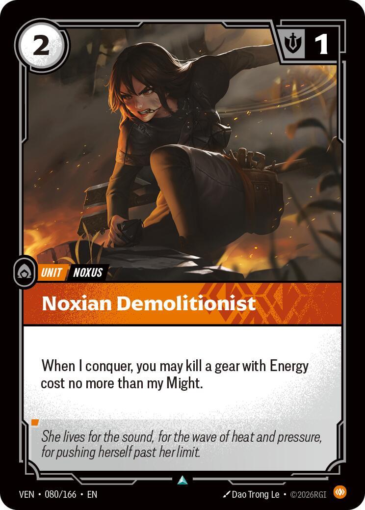Riftbound: League of Legends Trading Card Game: Noxian Demolitionist card image
