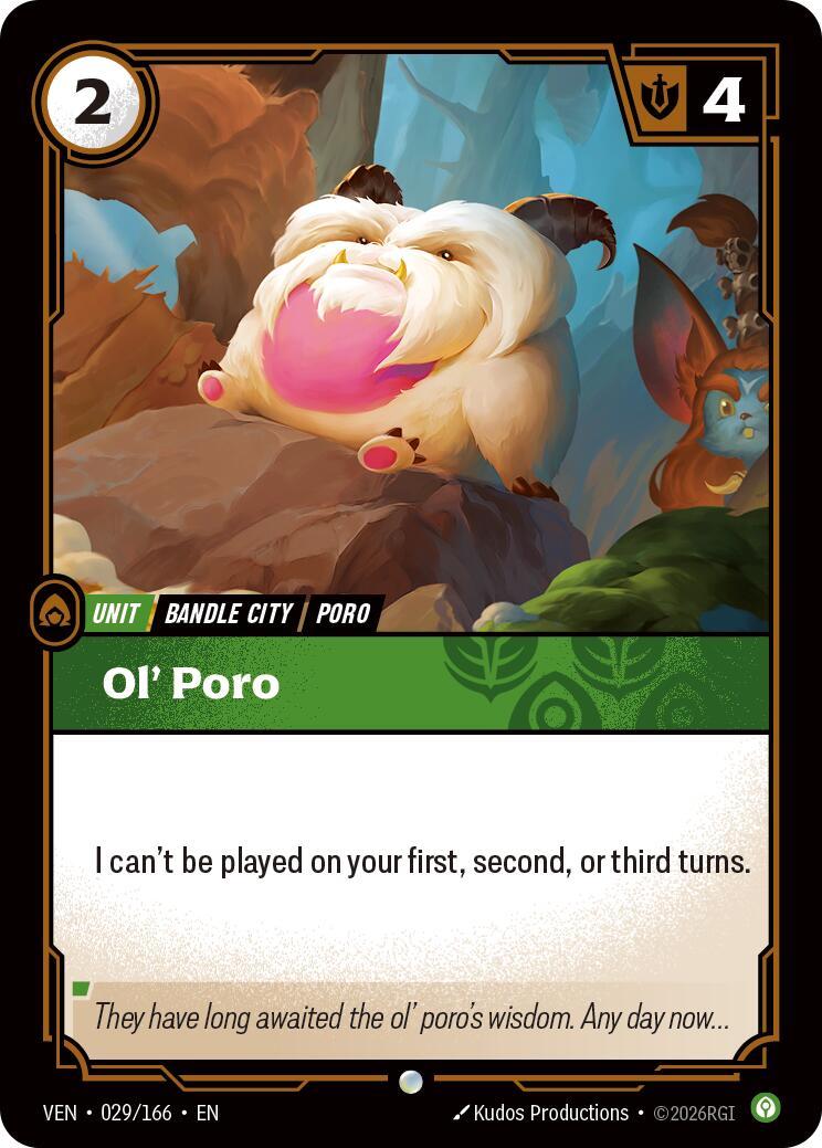 Riftbound: League of Legends Trading Card Game: Ol' Poro card image
