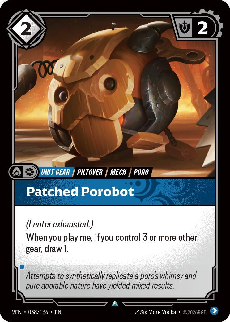 Riftbound: League of Legends Trading Card Game: Patched Porobot card image