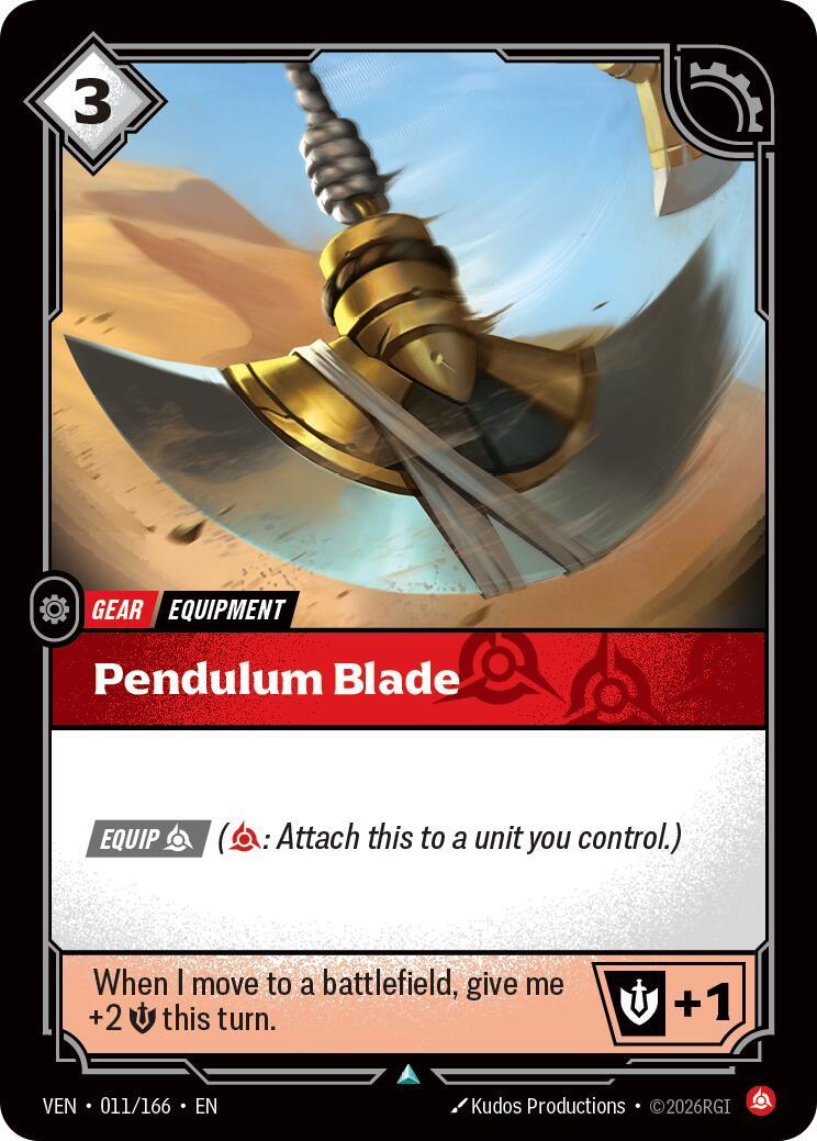 Riftbound: League of Legends Trading Card Game: Pendulum Blade card image