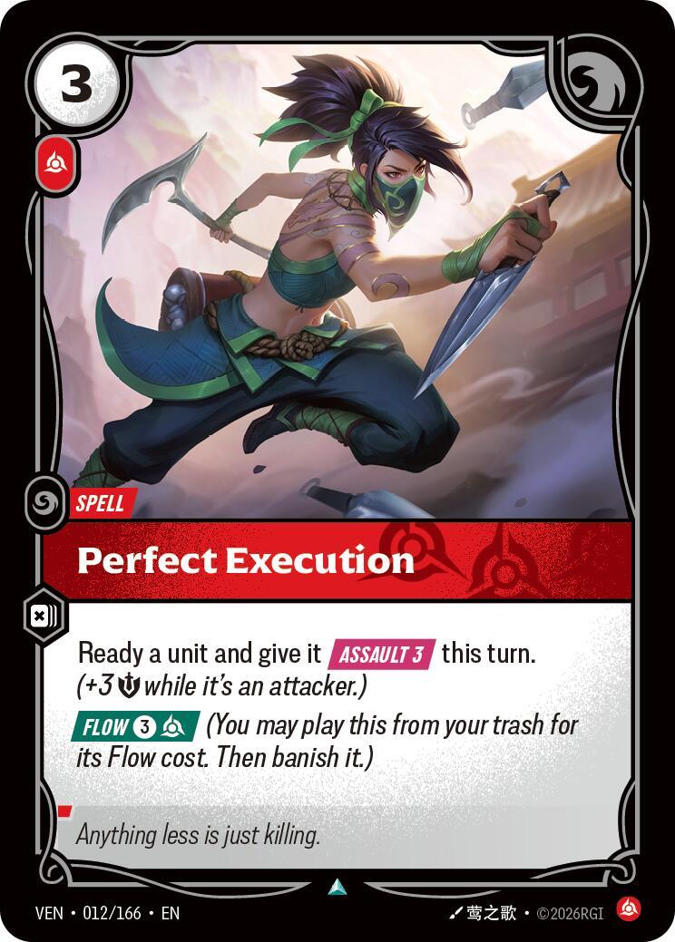 Riftbound: League of Legends Trading Card Game: Perfect Execution card image