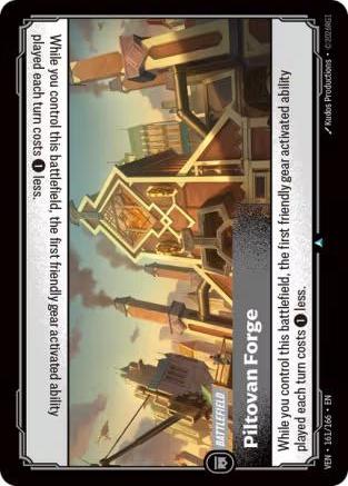 Riftbound: League of Legends Trading Card Game: Piltovan Forge card image