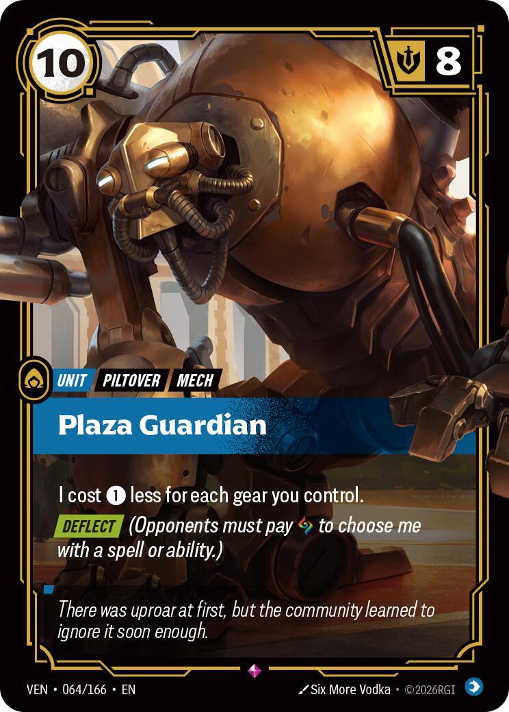 Riftbound: League of Legends Trading Card Game: Plaza Guardian card image