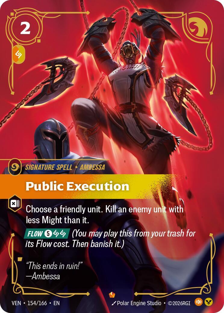 Riftbound: League of Legends Trading Card Game: Public Execution card image
