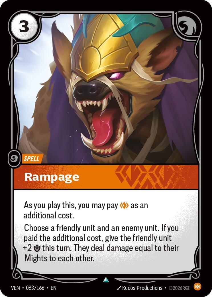 Riftbound: League of Legends Trading Card Game: Rampage card image