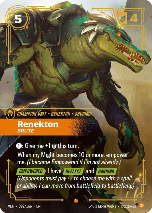 Riftbound: League of Legends Trading Card Game: Renekton - Brute card image