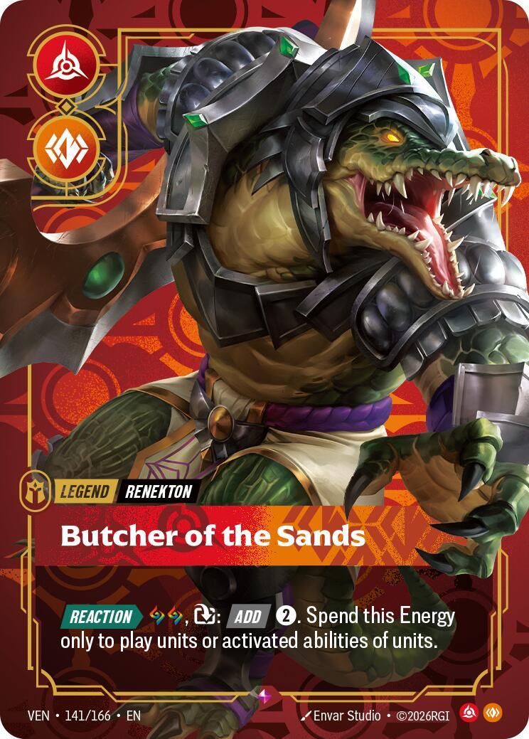 Riftbound: League of Legends Trading Card Game: Renekton - Butcher of the Sands card image
