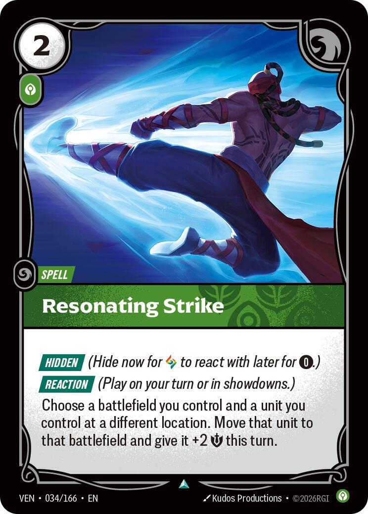 Riftbound: League of Legends Trading Card Game: Resonating Strike card image