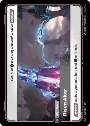 Riftbound: League of Legends Trading Card Game: Risen Altar card image