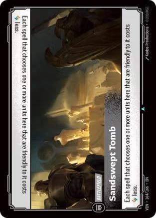 Riftbound: League of Legends Trading Card Game: Sandswept Tomb card image