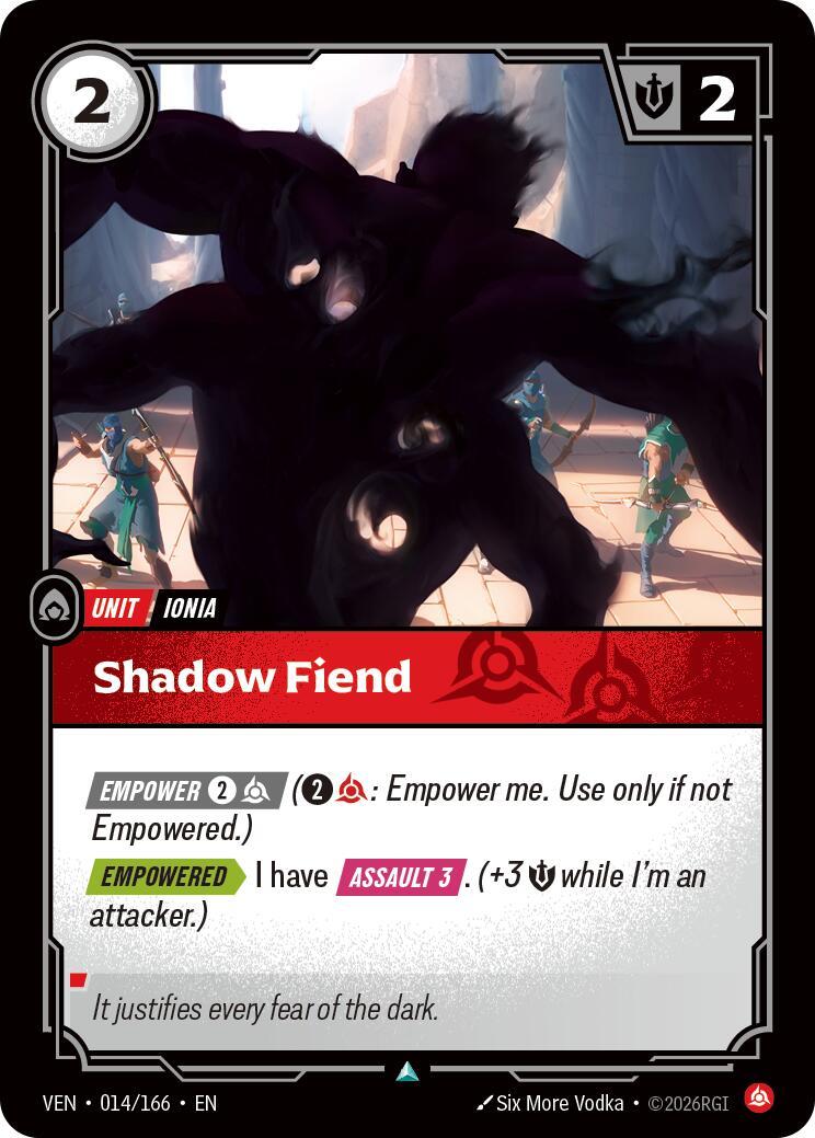 Riftbound: League of Legends Trading Card Game: Shadow Fiend card image