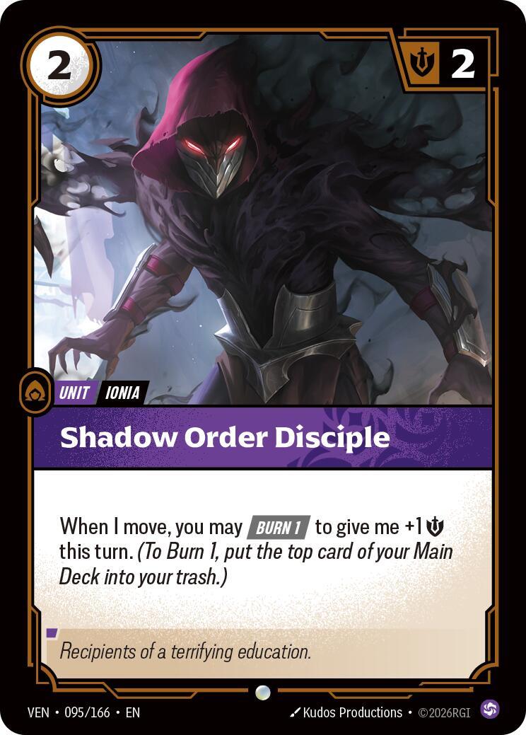 Riftbound: League of Legends Trading Card Game: Shadow Order Disciple card image