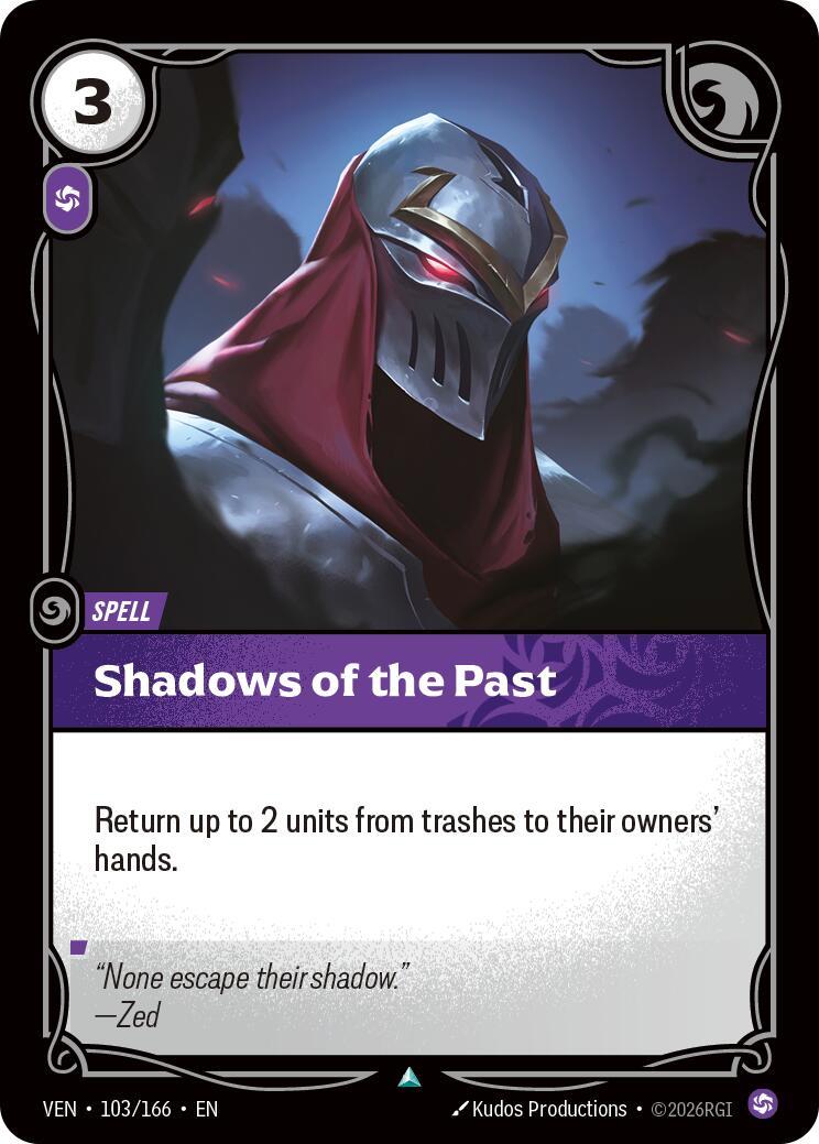 Riftbound: League of Legends Trading Card Game: Shadows of the Past card image