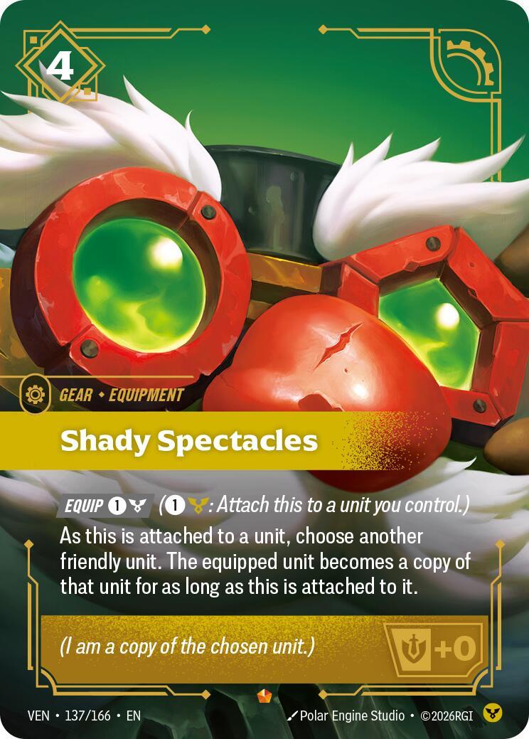 Riftbound: League of Legends Trading Card Game: Shady Spectacles card image