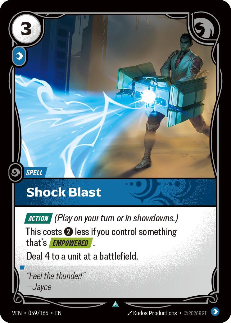 Riftbound: League of Legends Trading Card Game: Shock Blast card image