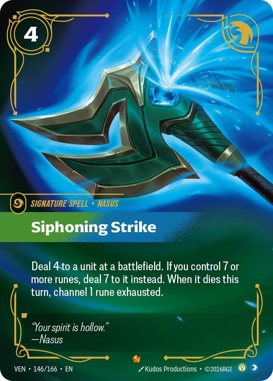 Riftbound: League of Legends Trading Card Game: Siphoning Strike card image