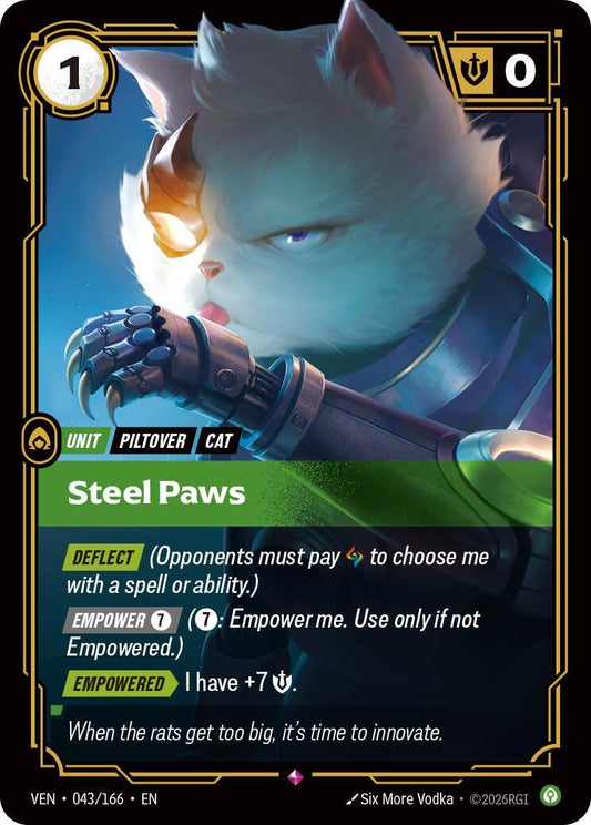 Riftbound: League of Legends Trading Card Game: Steel Paws card image