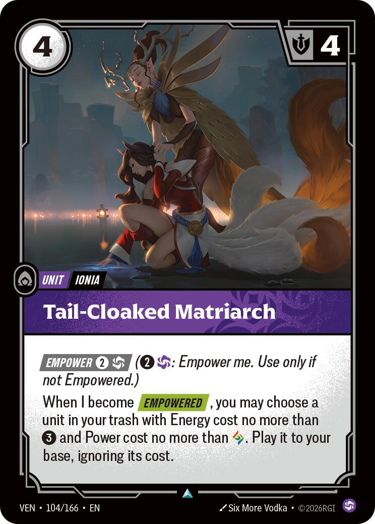 Riftbound: League of Legends Trading Card Game: Tail-Cloaked Matriarch card image