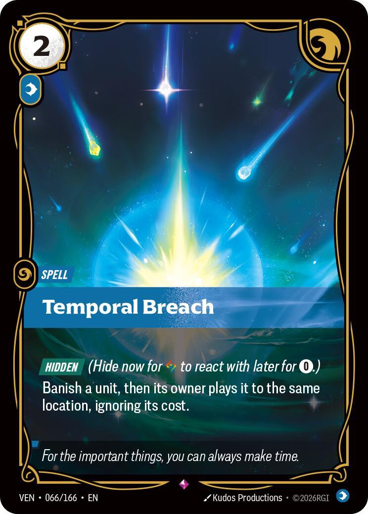 Riftbound: League of Legends Trading Card Game: Temporal Breach card image