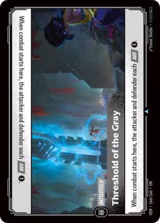 Riftbound: League of Legends Trading Card Game: Threshold of the Gray card image
