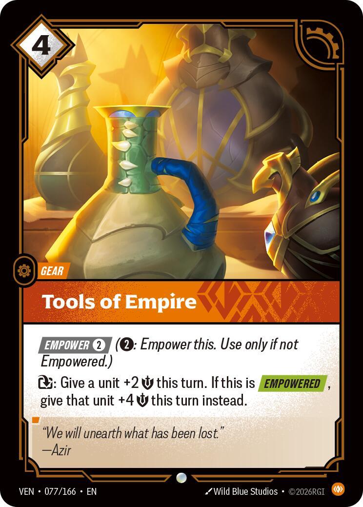 Riftbound: League of Legends Trading Card Game: Tools of Empire card image