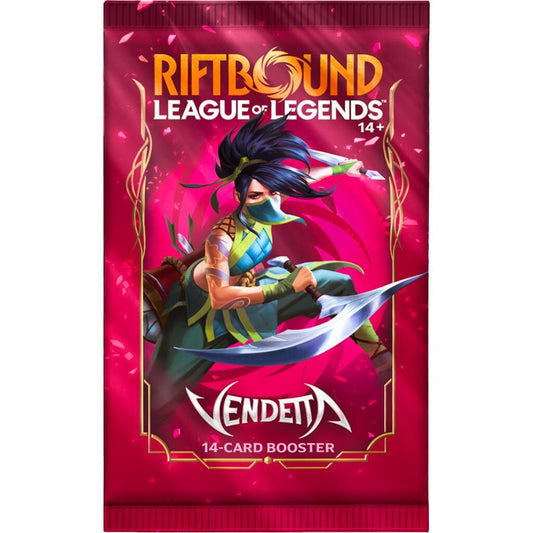 Riftbound: League of Legends Trading Card Game: Vendetta - Booster Pack card image