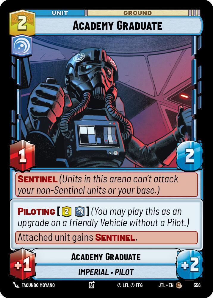 Star Wars: Unlimited: Academy Graduate (Foil) card image