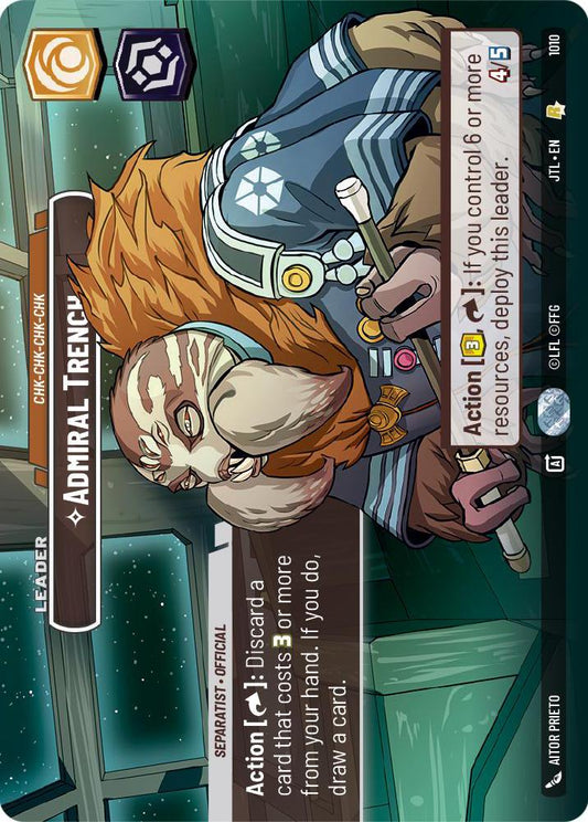 Star Wars: Unlimited: Admiral Trench - Chk-chk-chk-chk (Showcase) card image