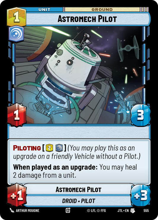 Star Wars: Unlimited: Astromech Pilot (Foil) card image