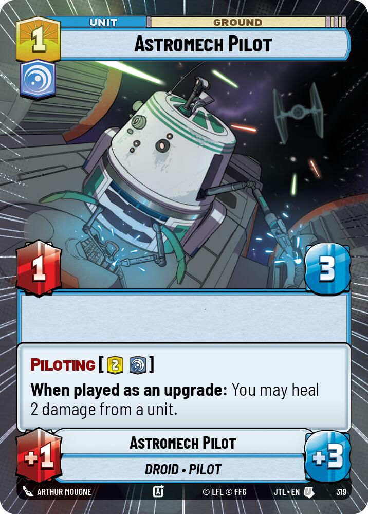 Star Wars: Unlimited: Astromech Pilot (Hyperspace) card image