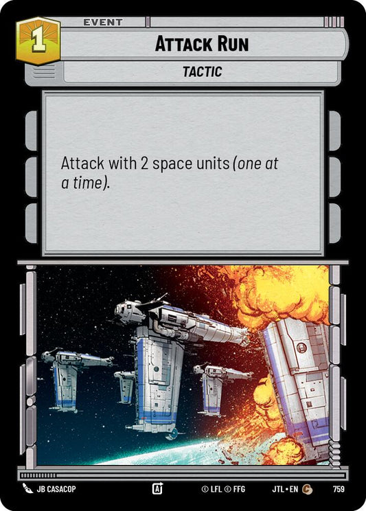 Star Wars: Unlimited: Attack Run (Foil) card image