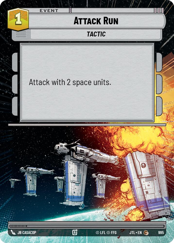Star Wars: Unlimited: Attack Run (Hyperspace Foil) card image