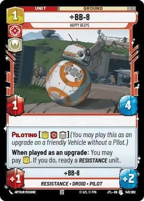 Star Wars: Unlimited: BB-8 - Happy Beeps card image