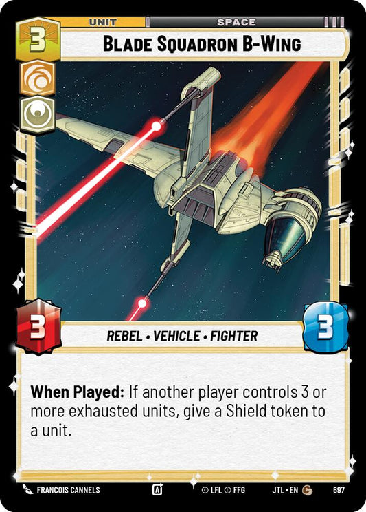 Star Wars: Unlimited: Blade Squadron B-Wing (Foil) card image