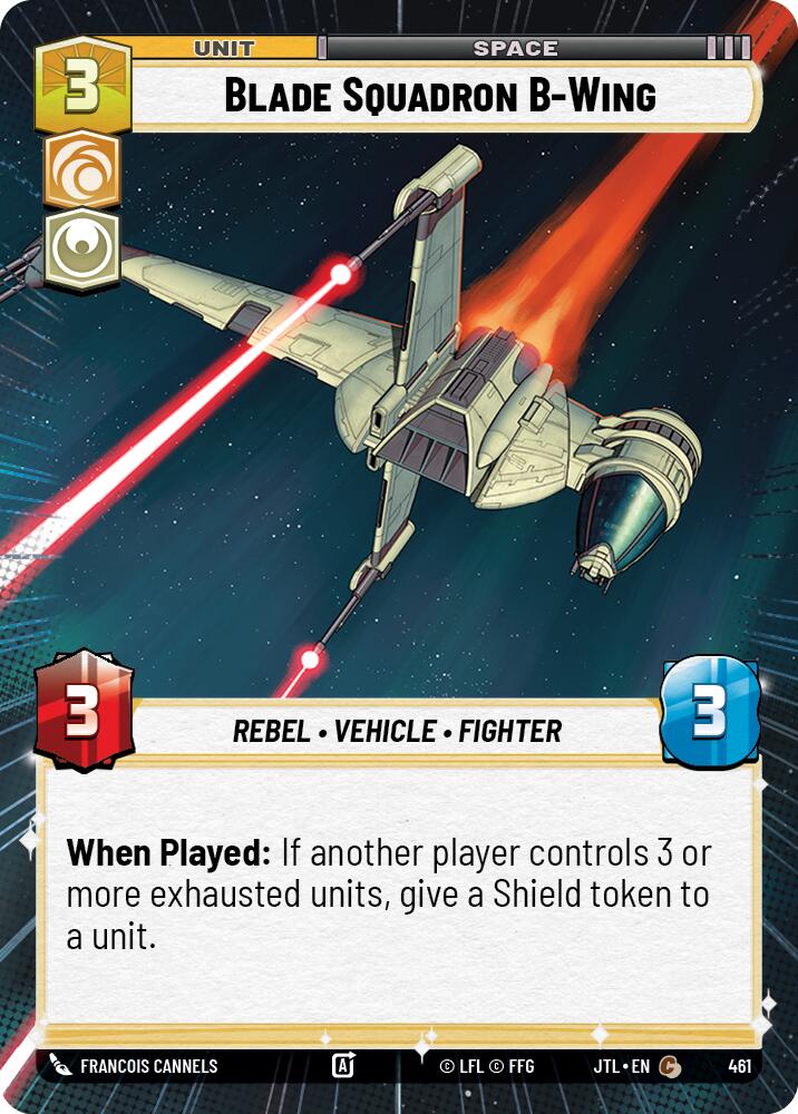 Star Wars: Unlimited: Blade Squadron B-Wing (Hyperspace) card image