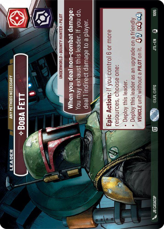Star Wars: Unlimited: Boba Fett - Any Methods Necessary (Showcase) card image