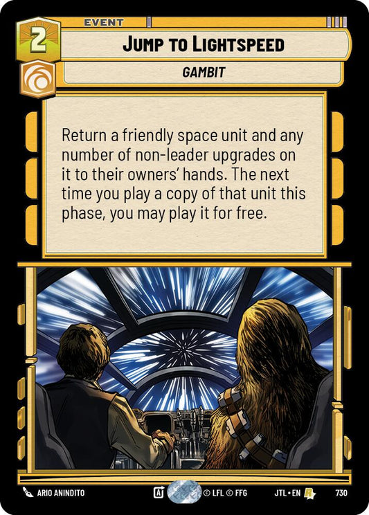 Star Wars: Unlimited: Jump to Lightspeed (Foil) card image