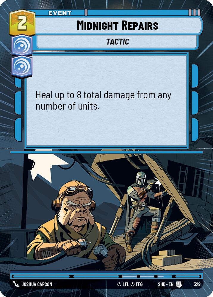 Star Wars: Unlimited: Midnight Repairs (Hyperspace) card image