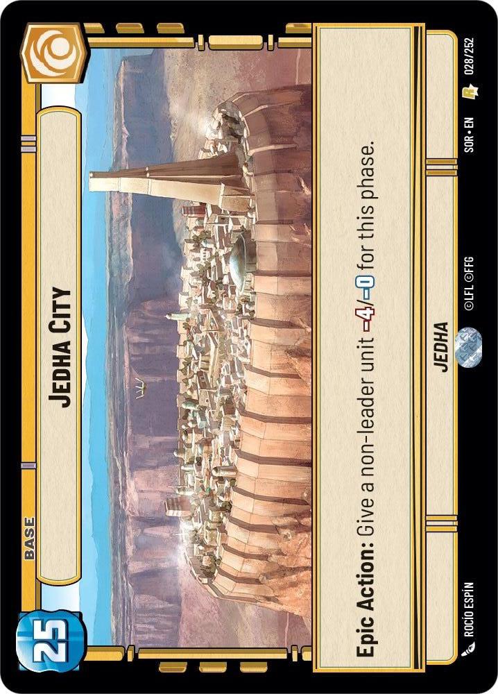 Star Wars: Unlimited: Jedha City card image