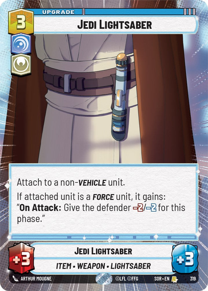Star Wars: Unlimited: Jedi Lightsaber (Hyperspace) card image