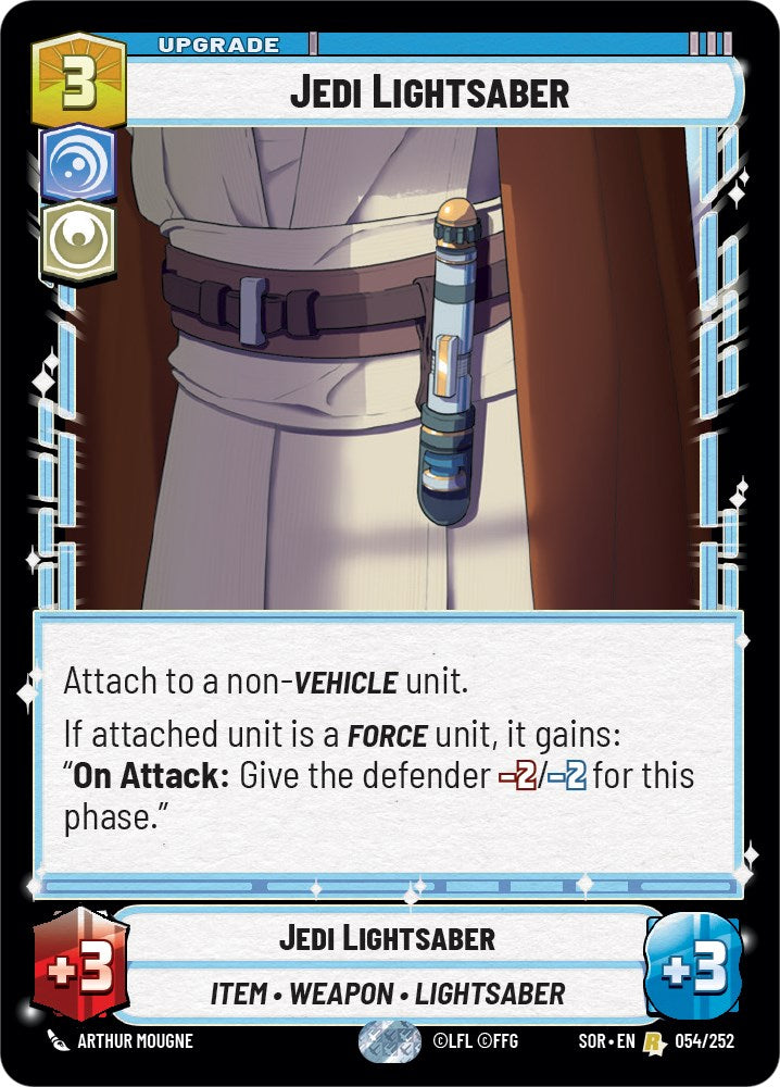 Star Wars: Unlimited: Jedi Lightsaber card image
