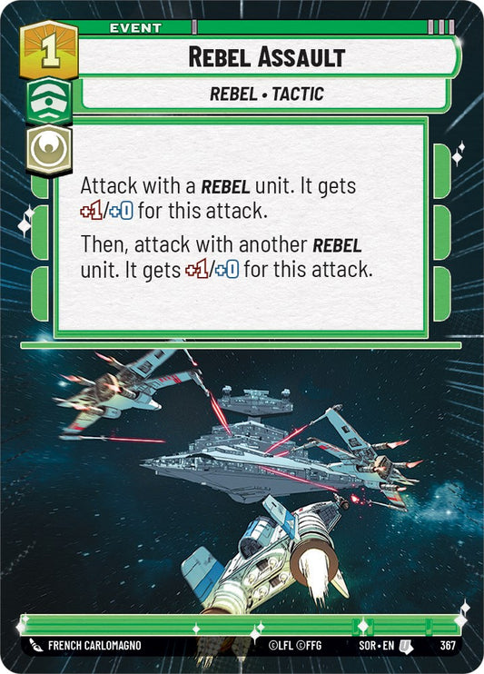 Star Wars: Unlimited: Rebel Assault (Hyperspace) card image
