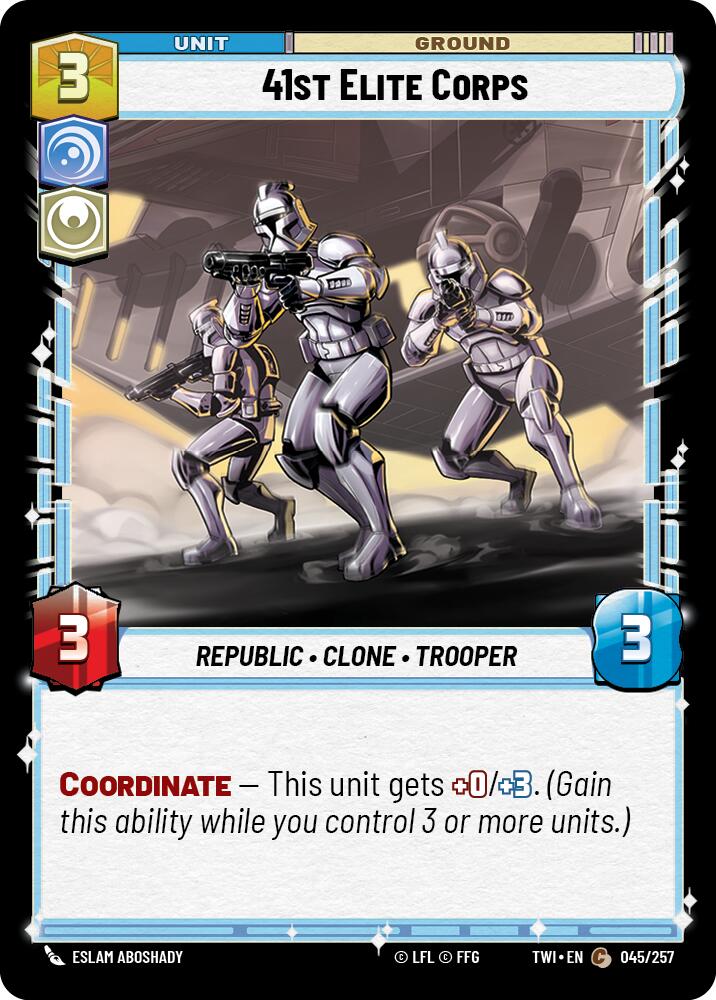 Star Wars: Unlimited: 41st Elite Corps card image