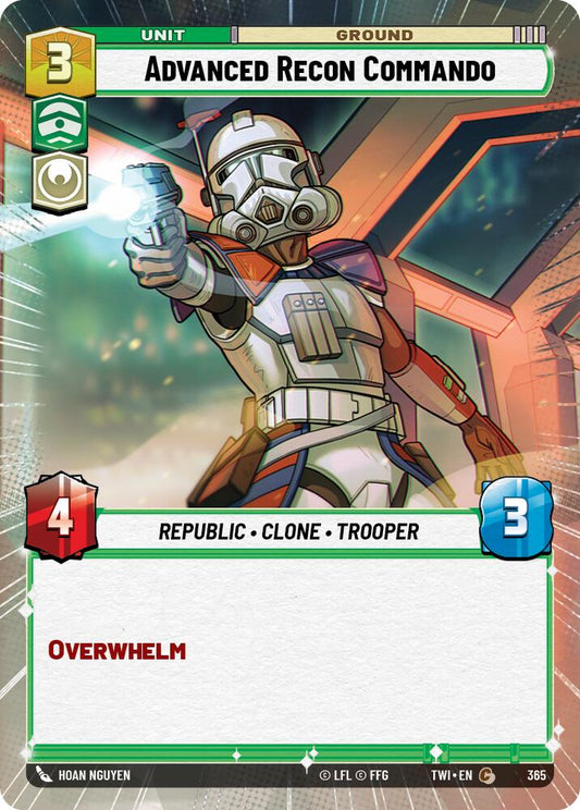 Star Wars: Unlimited: Advanced Recon Commando (Hyperspace) card image