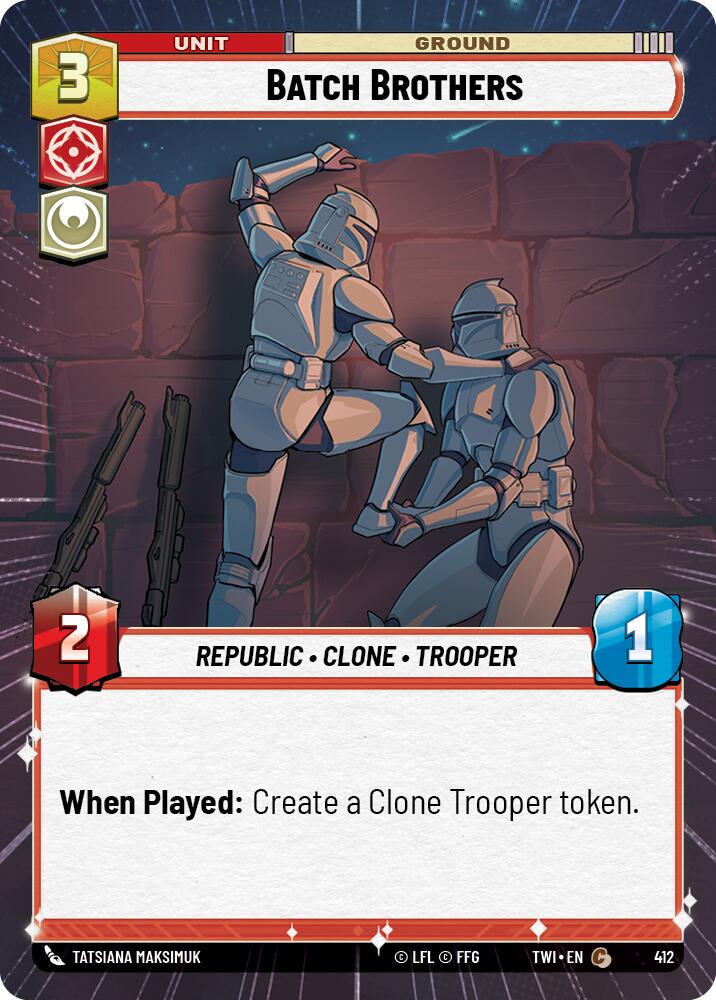 Star Wars: Unlimited: Batch Brothers (Hyperspace) card image