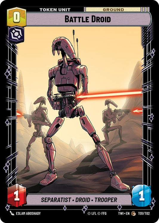 Star Wars: Unlimited: Battle Droid // Clone Trooper card image