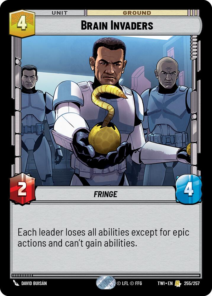 Star Wars: Unlimited: Brain Invaders card image