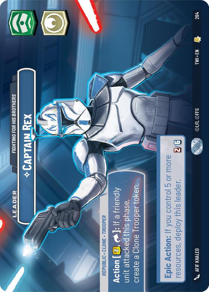 Star Wars: Unlimited: Captain Rex - Fighting For His Brothers (Showcase) card image